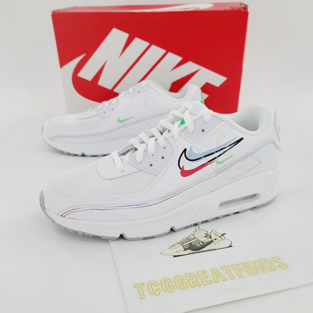 Nike White Multicolor Accents Women's Sneakers
